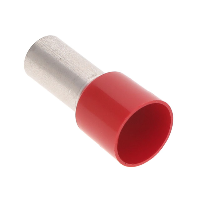 CONN FERRULE DIN 2AWG RED