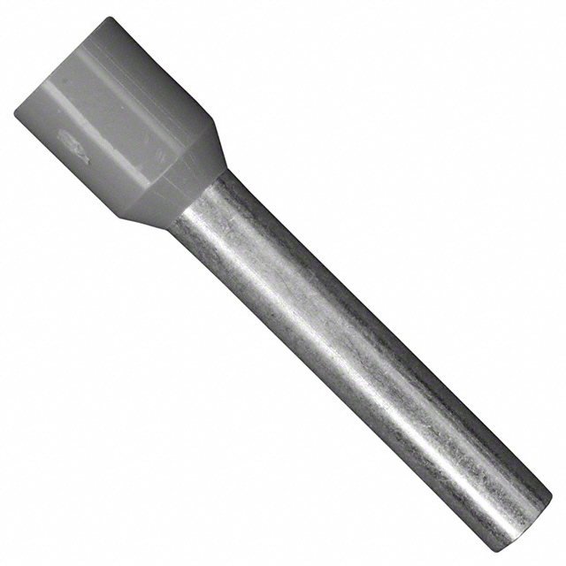 CONN FERRULE DIN 12AWG GRAY
