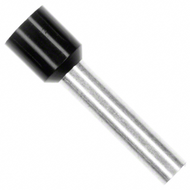 CONN FERRULE W TYPE 10AWG BLACK