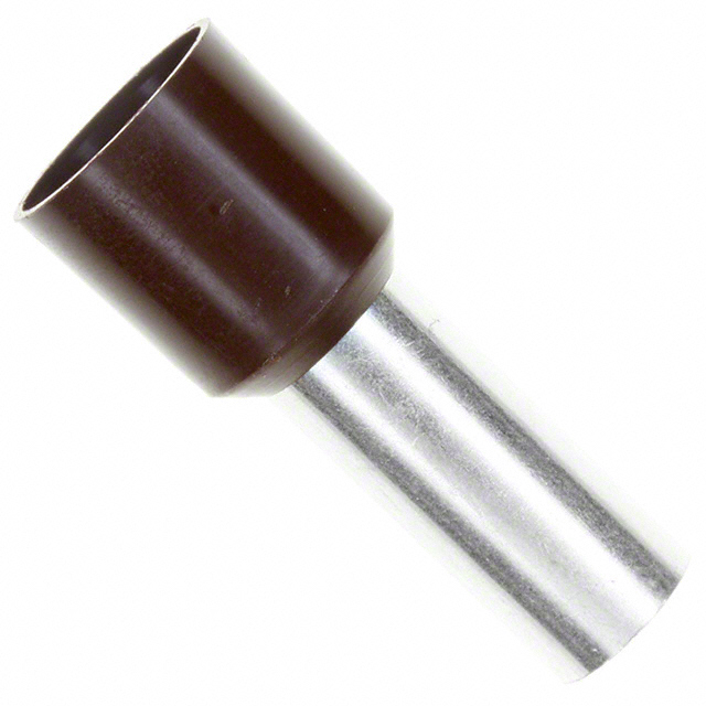 CONN FERRULE W TYPE 4AWG BROWN