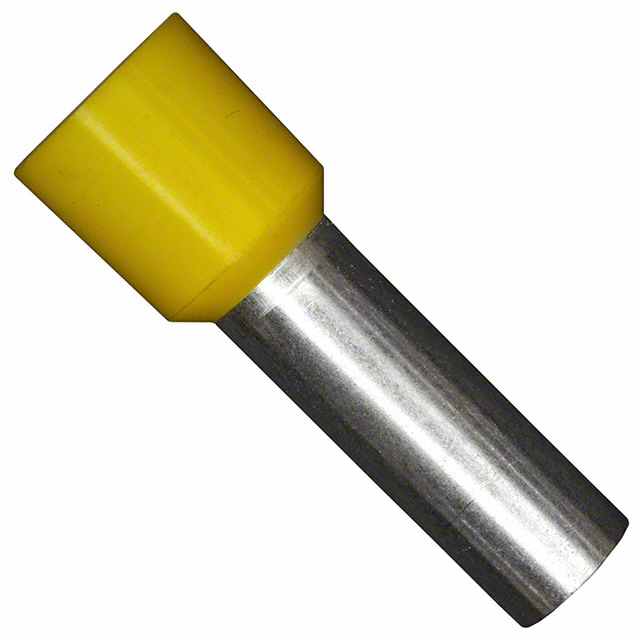 CONN FERRULE DIN 4AWG YELLOW