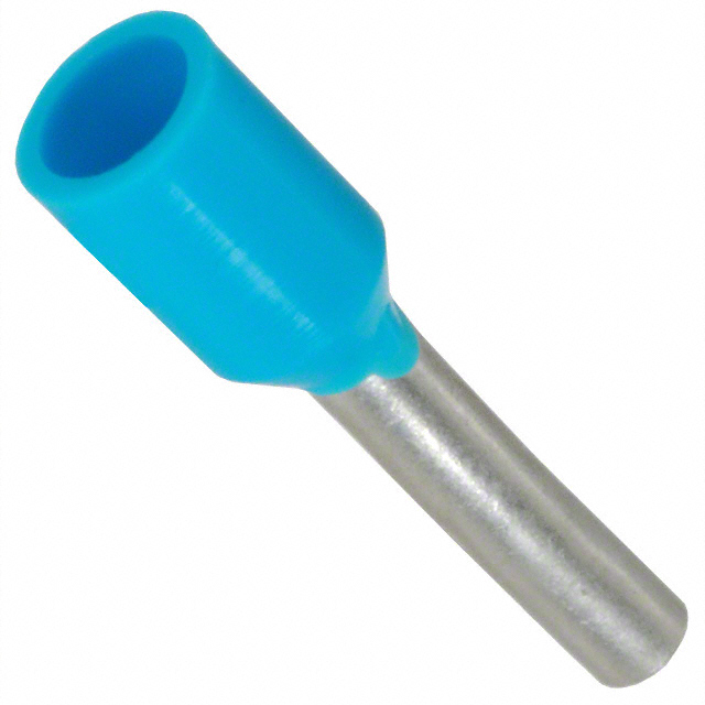 CONN FERRULE DIN 22-24AWG TURQ