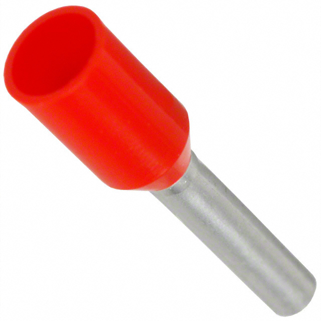 CONN FERRULE DIN 18AWG RED