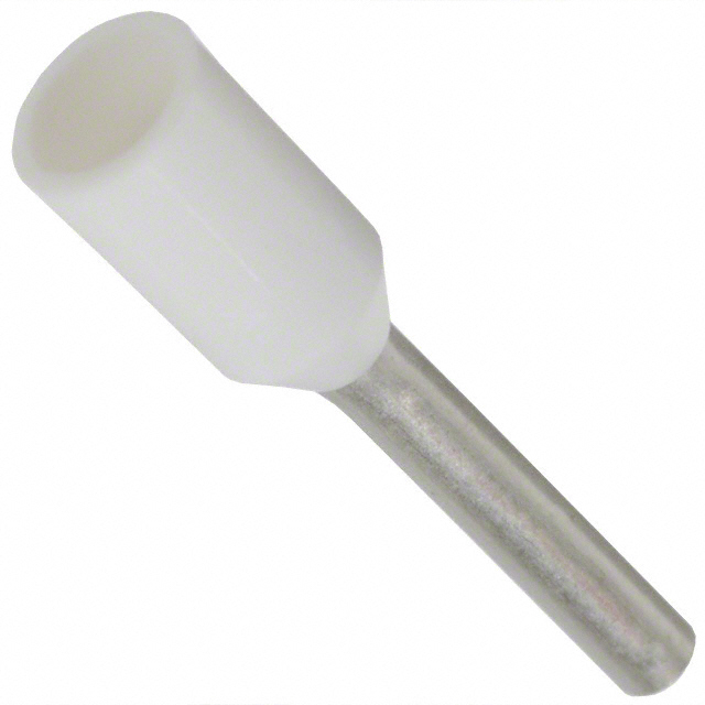 CONN FERRULE DIN 20-24AWG WHITE