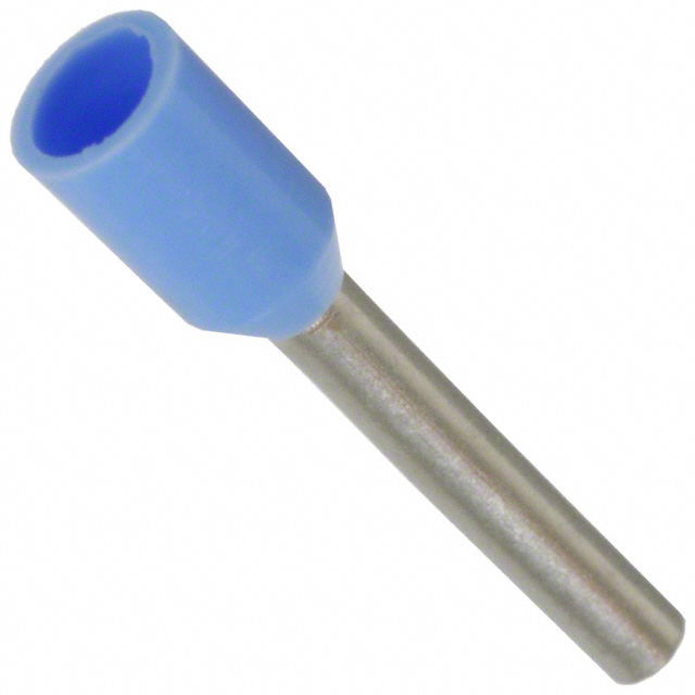 CONN FERRULE W TYPE 24-26AWG BLU