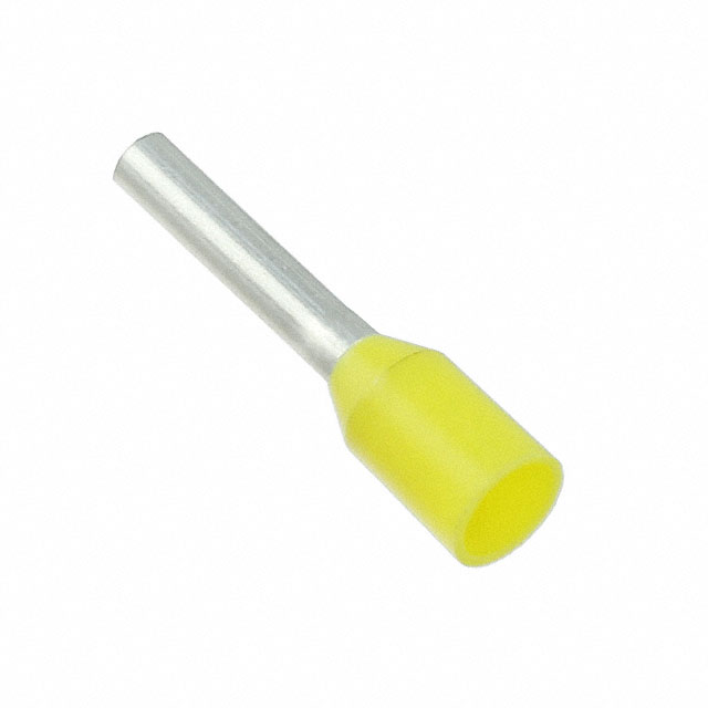 CONN FERRULE 18AWG YELLOW