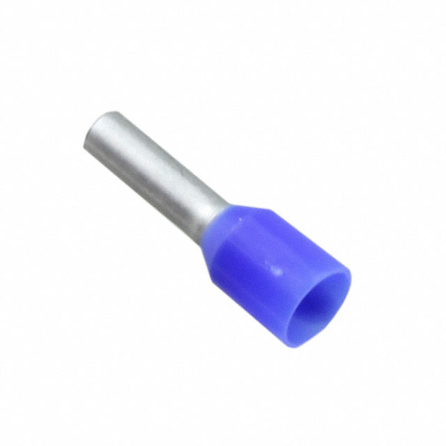 CONN FERRULE 14AWG BLUE