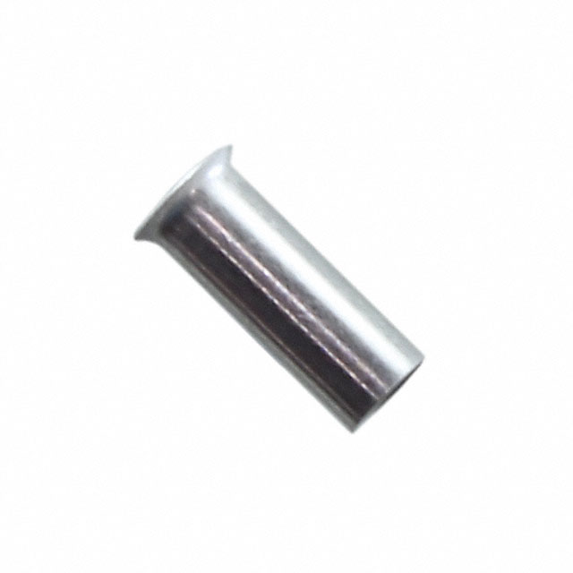 CONN FERRULE 14AWG SILVER