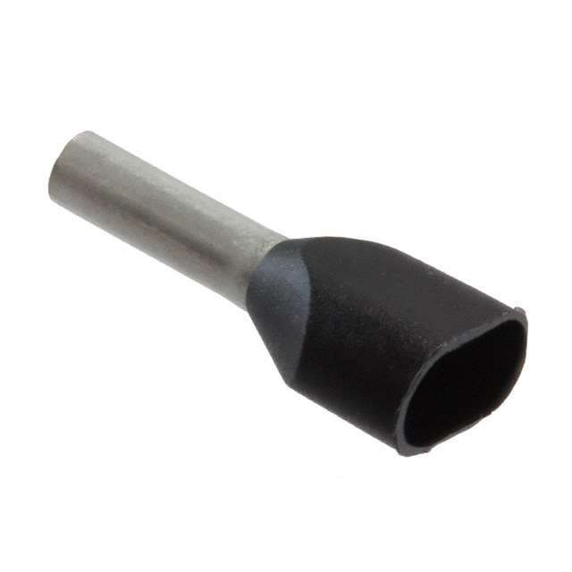 CONN FERRULE DIN TWO X 16AWG BLK
