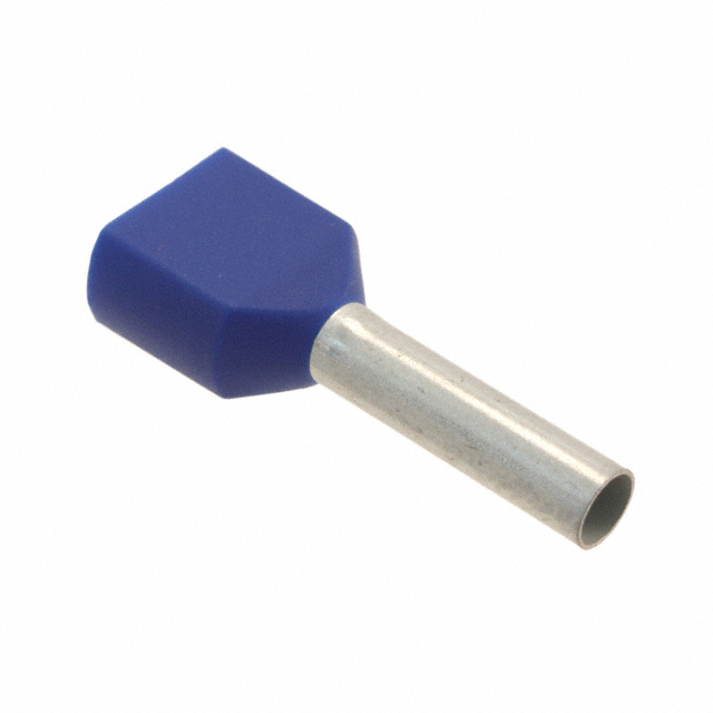 CONN FERRULE TWO X 14AWG BLUE