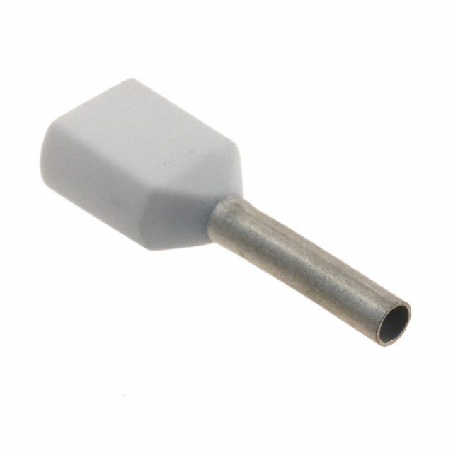 CONN FERRULE DIN TWO X 20AWG WHT