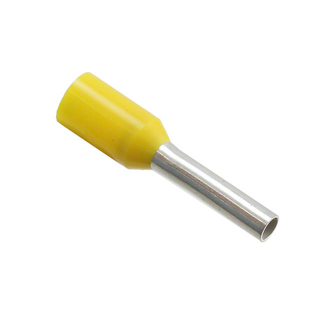 CONN FERRULE 18AWG YELLOW