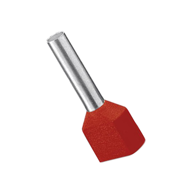 CONN FERRULE AI TWIN 2X1-12 RED