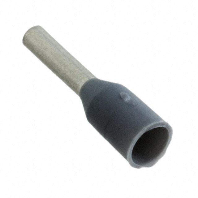 CONN FERRULE DIN 18AWG GRAY