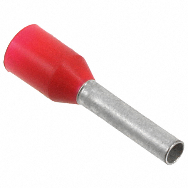 CONN FERRULE DIN 17AWG RED