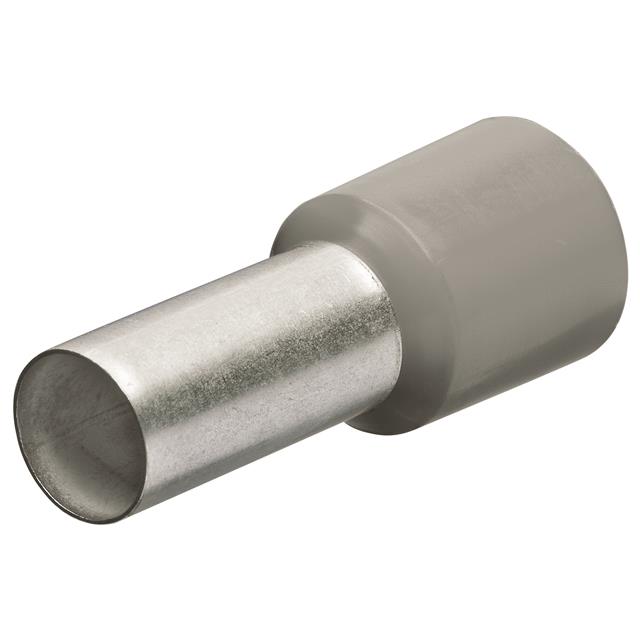 CONN FERRULE DIN 18AWG GRY 200PC
