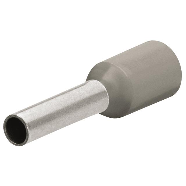 CONN FERRULE DIN 18AWG GRY 200PC
