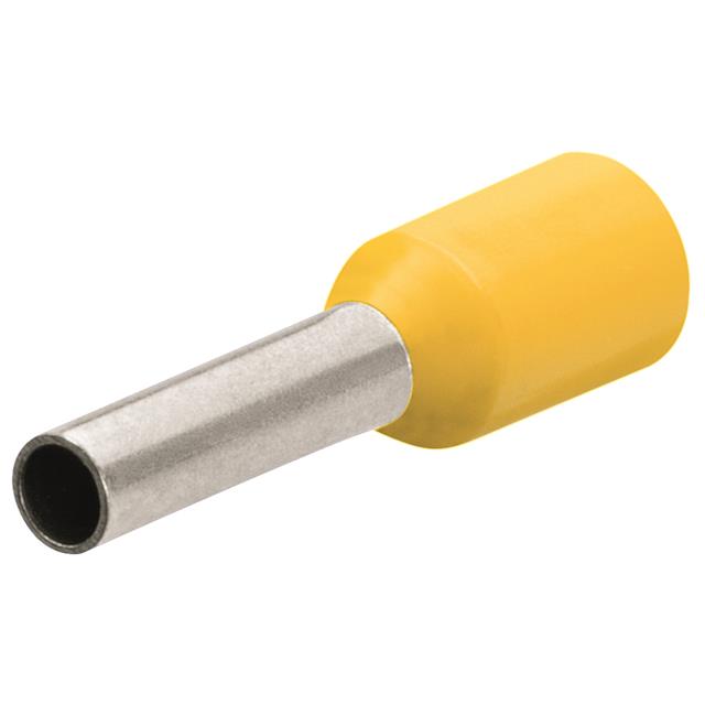 CONN FERRULE DIN 10AWG YLW 100PC