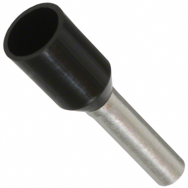 CONN FERRULE DIN 16AWG BLACK