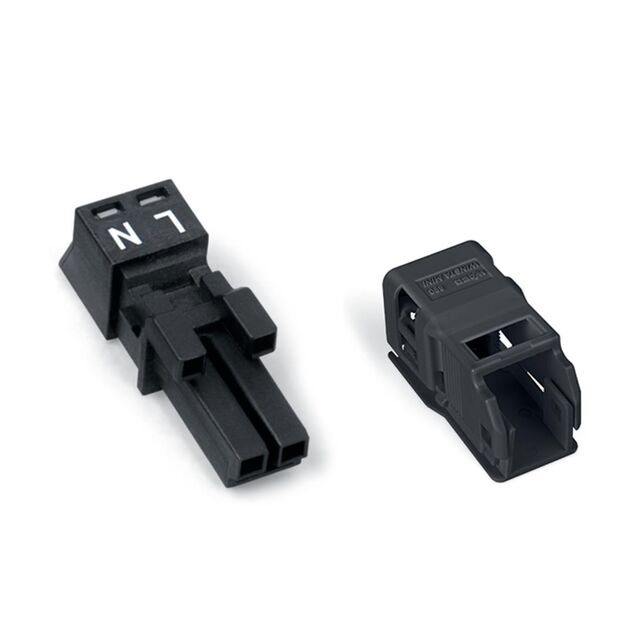 SOCKET, WITH STRAIN RELIEF HOUSI