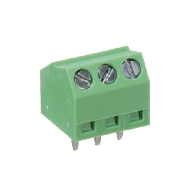 TERM BLOCK 3POS 55DEG 3.5MM PCB