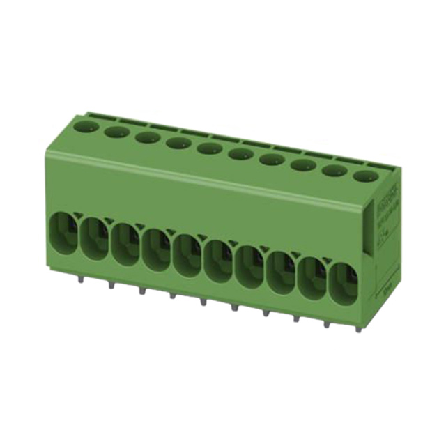 TERM BLK 10P SIDE ENT 5.08MM PCB