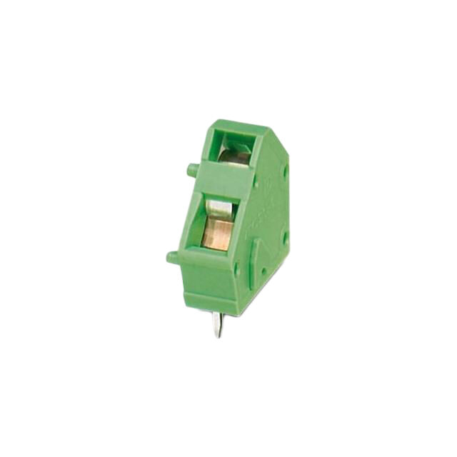 TERM BLOCK 1POS 45DEG PCB