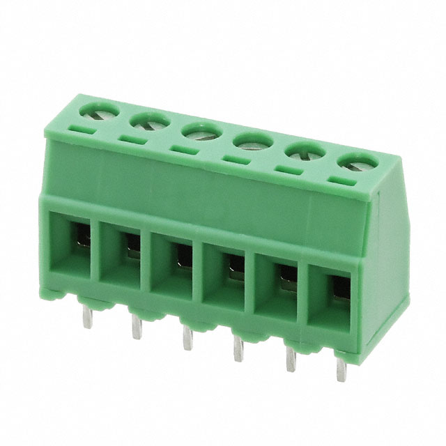 TERM BLK 6P SIDE ENT 3.81MM PCB