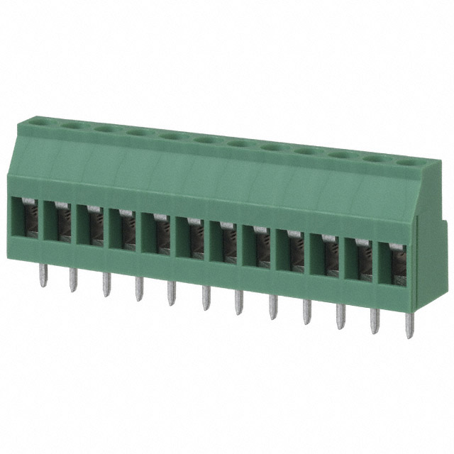 TERM BLK 12P SIDE ENTRY 5MM PCB