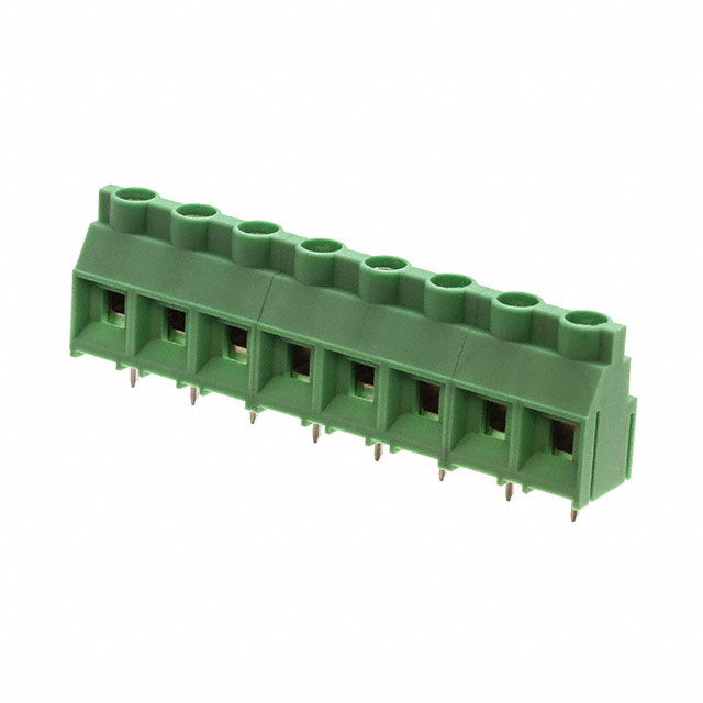 TERM BLK 8P SIDE ENT 9.53MM PCB