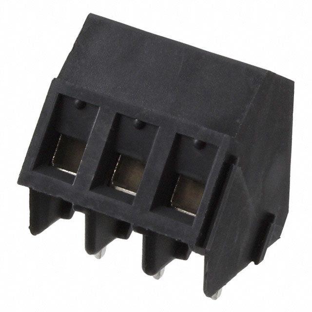TERM BLOCK 3POS 55DEG 5.08MM PCB