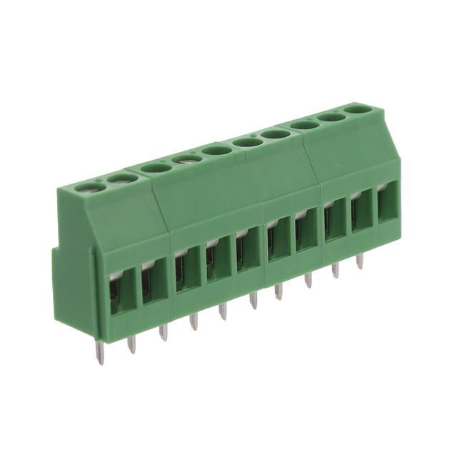 TERM BLK 10P SIDE ENT 5.08MM PCB