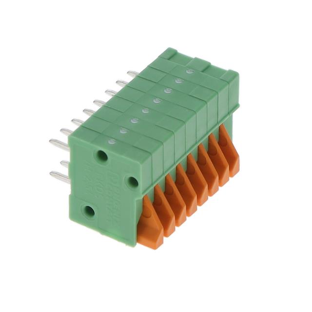 TERM BLK 8P SIDE ENT 2.54MM PCB