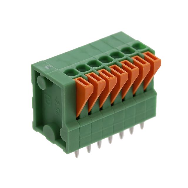 TERM BLOCK 7POS 90DEG 2.54MM PCB