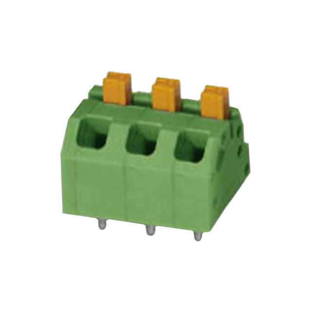TERM BLOCK 3POS 45DEG 5MM PCB