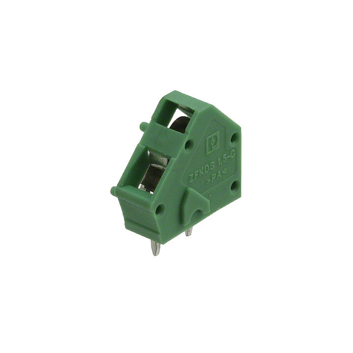 TERM BLOCK 1POS 45DEG PCB