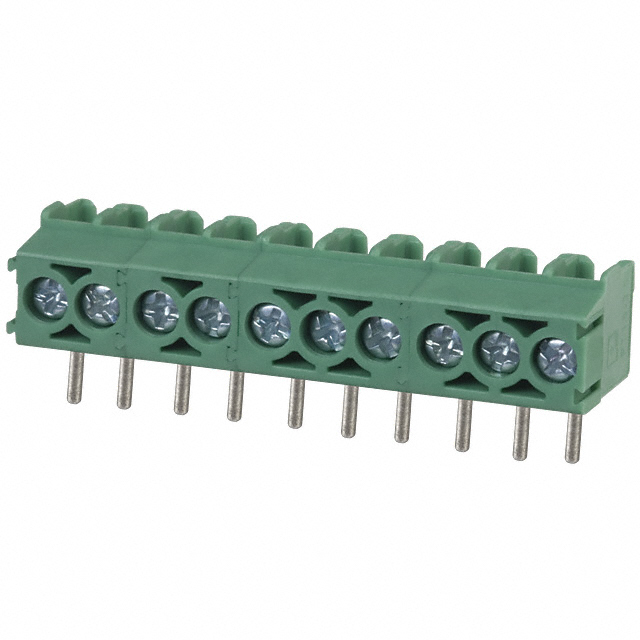 TERM BLK 10POS TOP ENT 3.5MM PCB