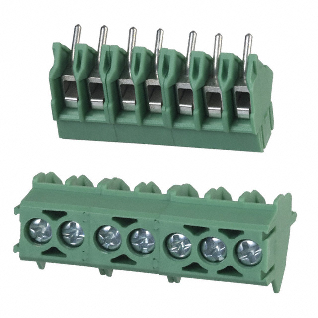 TERM BLOCK 7POS 45DEG 3.5MM PCB