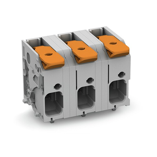 PCB TERMINAL BLOCK; LEVER; 6 MM;