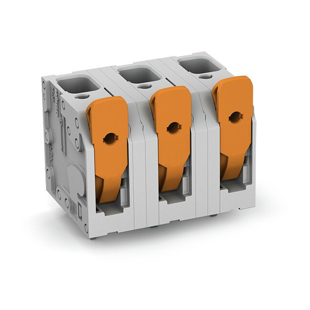 PCB TERMINAL BLOCK; LEVER; 6 MM;