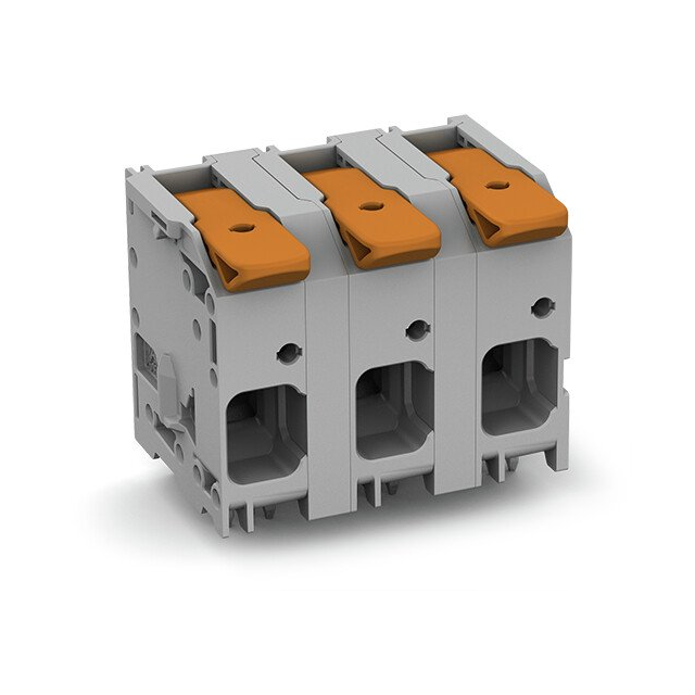 PCB TERMINAL BLOCK; LEVER; 16 MM