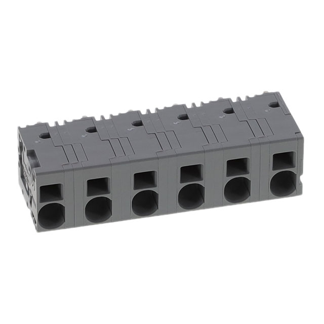 PCB TERMINAL BLOCK 6 MM PIN SPAC