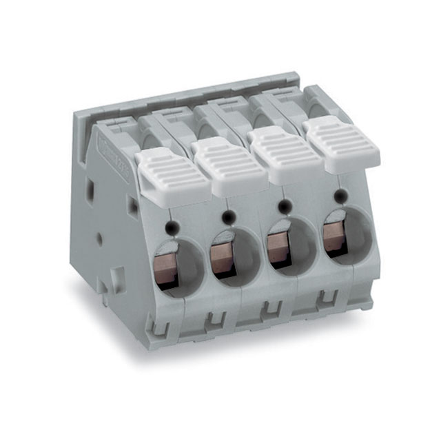 PCB TERMINAL BLOCK; LEVER; 16 MM