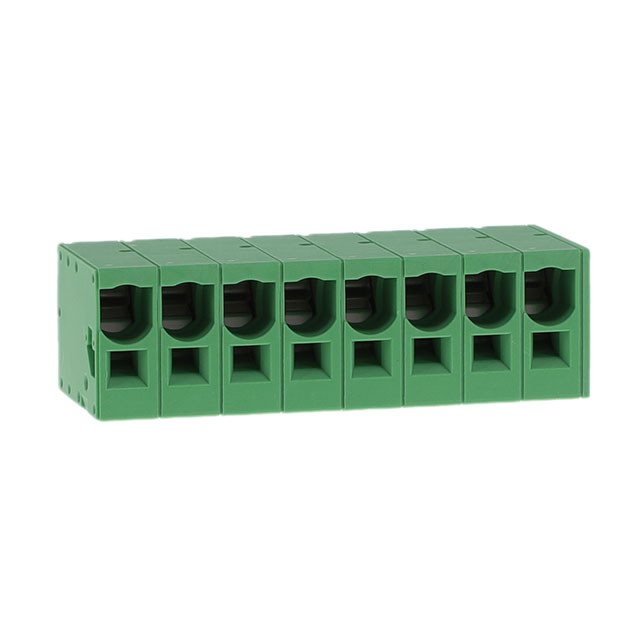TERM BLK 8POS TOP ENTRY 10MM PCB