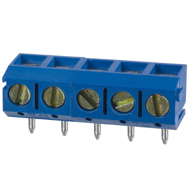 TERM BLK 5POS TOP ENTRY 5MM PCB