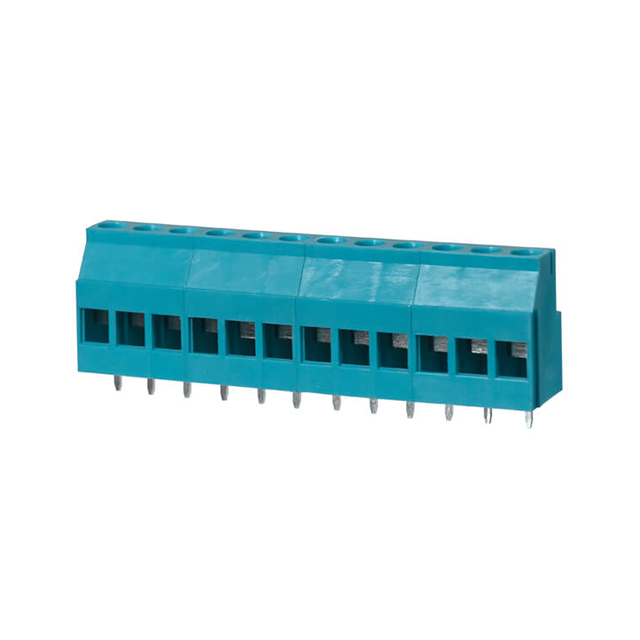 TERMINAL BLOCK, SCREW TYPE, 5.08