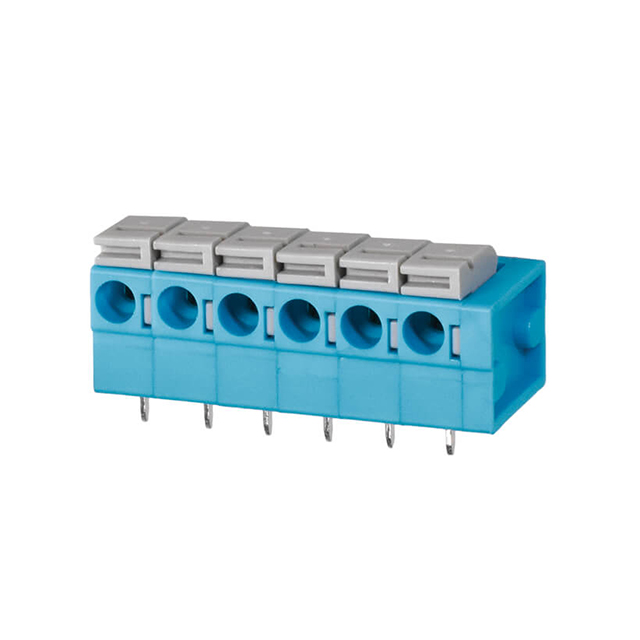 TERMINAL BLOCK, SCREWLESS, 5.08,