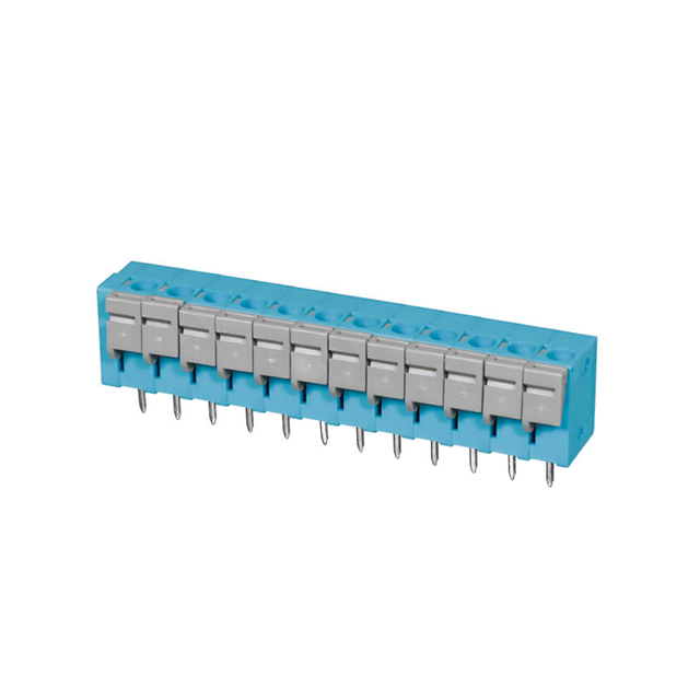 TERMINAL BLOCK, SCREWLESS, 5.08,