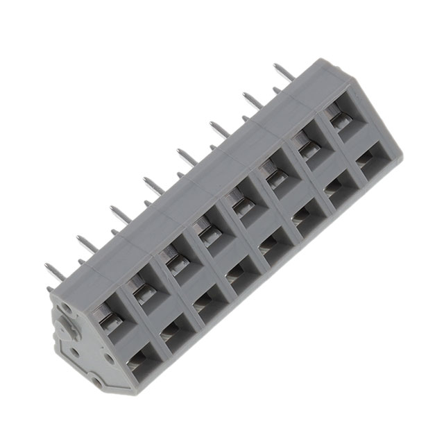 TERMINAL BLOCK, SCREWLESS, 5.08,