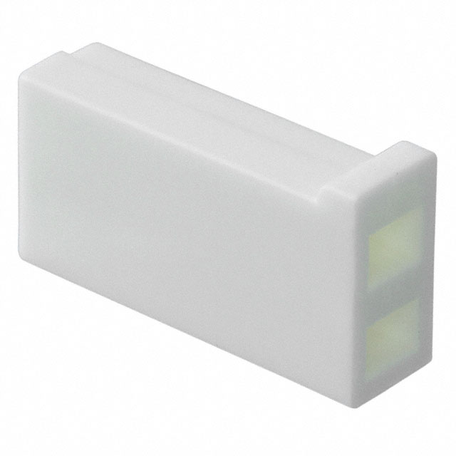 CONN RCPT HSG 0.11 2POS NATURAL